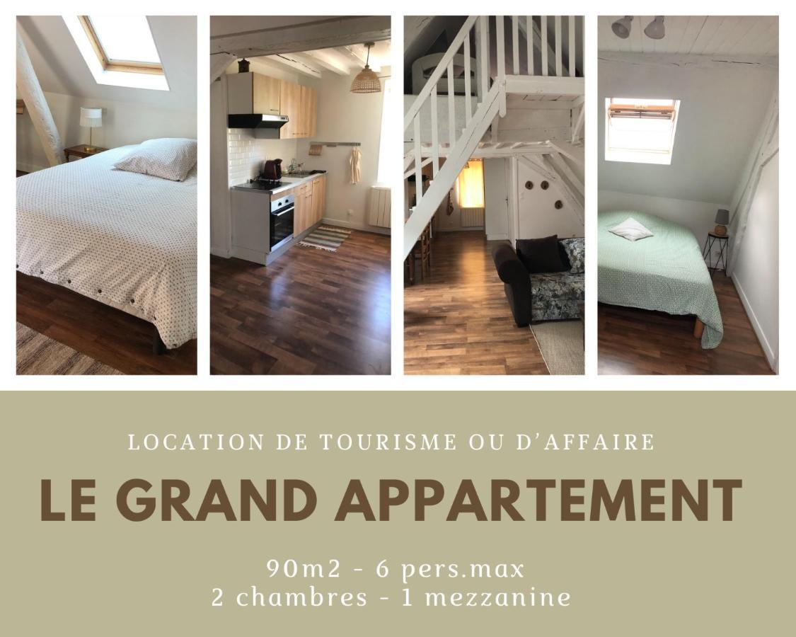 Le Grand Appartement - 90M2- 2 Chb , 1 Mezzanine - 6Pers Romorantin-Lanthenay Exterior foto